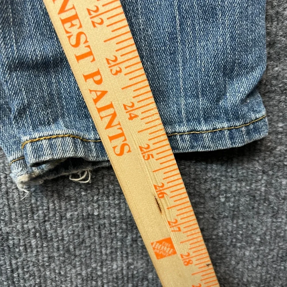 Levi's‎ 514 Slim Straight Jeans Kids Boys 12 REG Blue Denim Stretch Fit - 26X25
